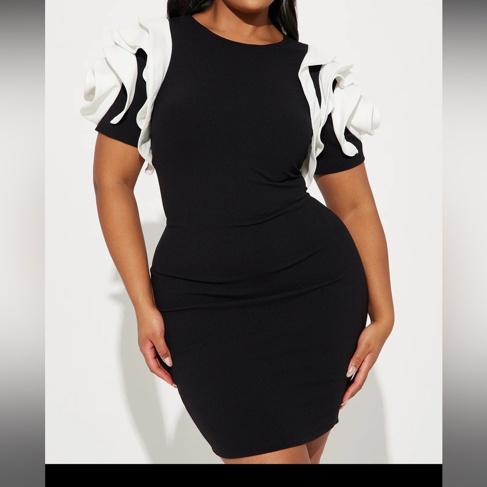 BLACK ROSE DRESS